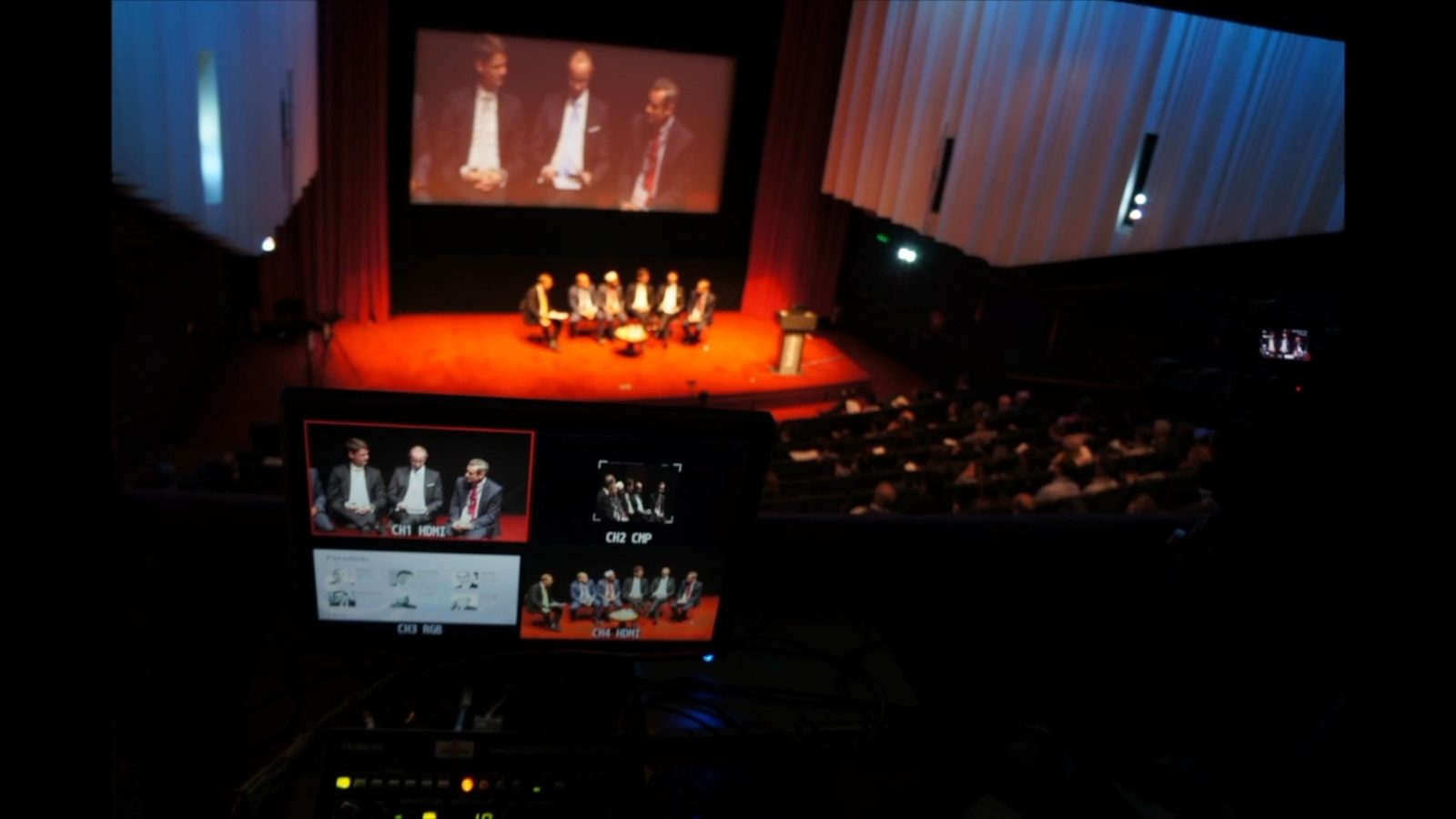 Multi-camera live streaming setup